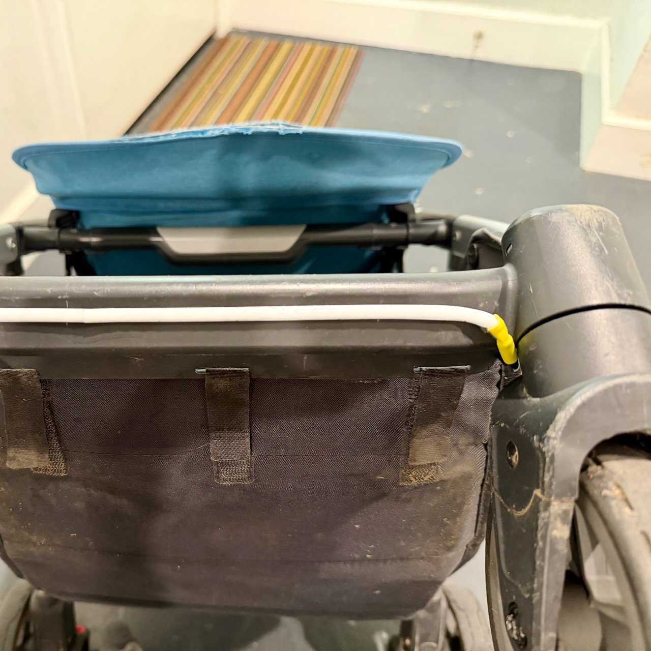 Applying front LED strip